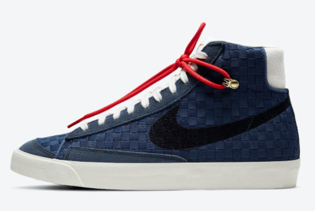 Nike Blazer Mid 77 “Sashiko” Navy Blue 2021 New Arrival DD5486-492